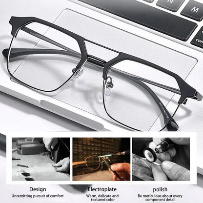 Luxury Brand Square Black Frame Myopia Glasses Anti-blue Light Women Men Near Sight Eyeglasses Unisex Goggles Diopters 0 To -6.0