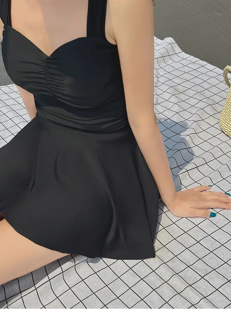 New Summer Women's Solid Color One-piece Swimsuit Slimming and Sexy Backless Tight Swimsuit Outdoor Party Pool Swimsuit