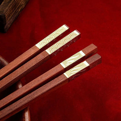 5/6/8/10 Pares Hashis Reutilizáveis Talheres Hashis Japoneses Artesanais de Madeira Natural Hashis de Sushi Hashis de Madeira Antiderrapantes Fáceis