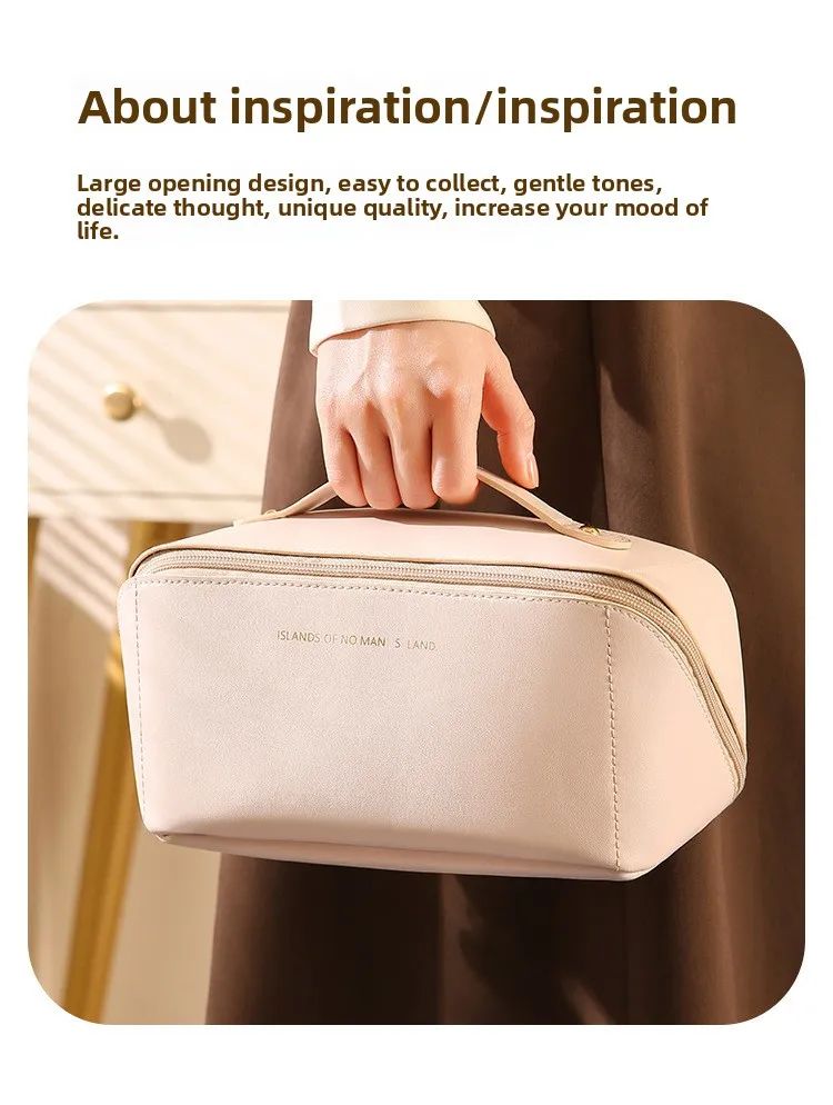 Makeup Organizer Female Toiletry Kit Bag Make Up Case Storage Bags Pouch Luxury Lady Box Portable Zip Cosmetic Bag for Travel