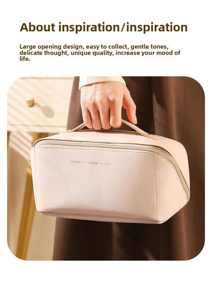 Makeup Organizer Female Toiletry Kit Bag Make Up Case Storage Bags Pouch Luxury Lady Box Portable Zip Cosmetic Bag for Travel