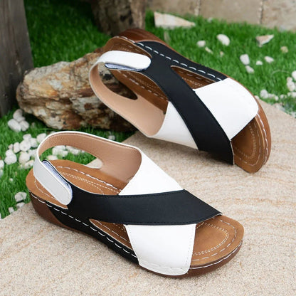 Women Wedges Sandals Summer New Fashion Sandals Lightweight Casual Sandals Shallow Outdoor Beach Shoes Women Sandalias De Mujer