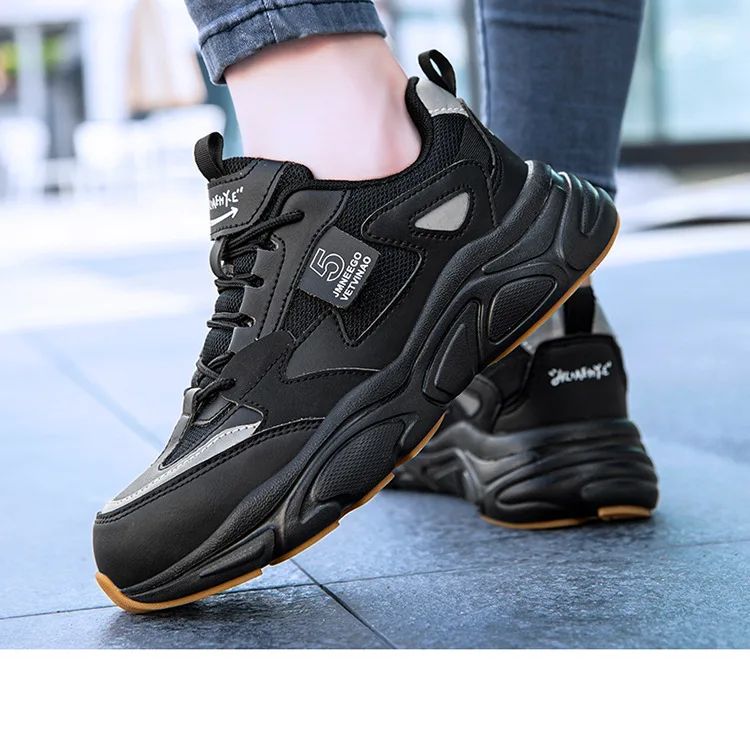 womens steel toe safety shoes size 35 36 37 38 39 40 41 lightweight safety boots non slip work shoes for women work sneakers