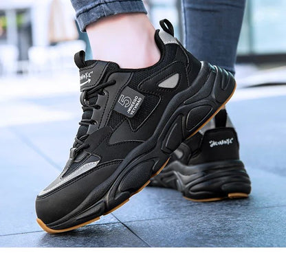 womens steel toe safety shoes size 35 36 37 38 39 40 41 lightweight safety boots non slip work shoes for women work sneakers