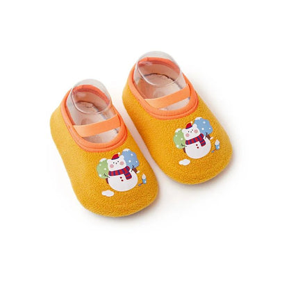 Cute Cartoon Baby Floor Socks Non-slip Soft Sole Toddler Sock Boy Girls Cotton Children's Toddler Warm Shoes Infant First Walker