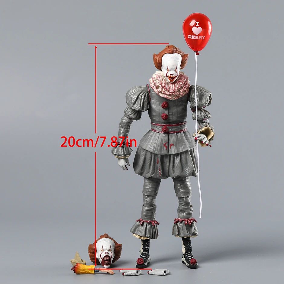 NECA Horror Movie Character The Clown Ultimate Action Figure Toy Figurine Collectible Model Toy