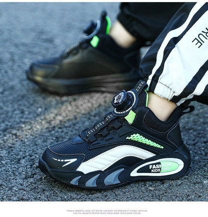 New Arrival Children Shoes Girls Boys Fashion Sneakers Comfortable Kids Sports Shoes Breathable Casual Leather Outdoor Shoe