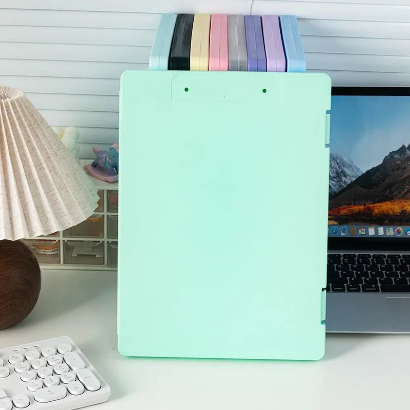 A4 File Clipboard Large Capacity Board 2 - in - 1 High - Value Folder: For Student Papers, Office Writing & Document Storage
