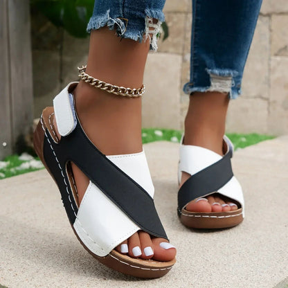 Women Wedges Sandals Summer New Fashion Sandals Lightweight Casual Sandals Shallow Outdoor Beach Shoes Women Sandalias De Mujer
