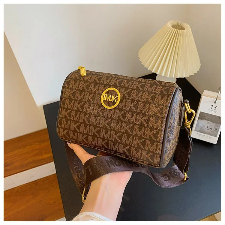 IMJK 22*14*11cm Women Shoulder Luxury Bags Designer Crossbody Chest Purses Handbag Women Clutch Travel tote Bag