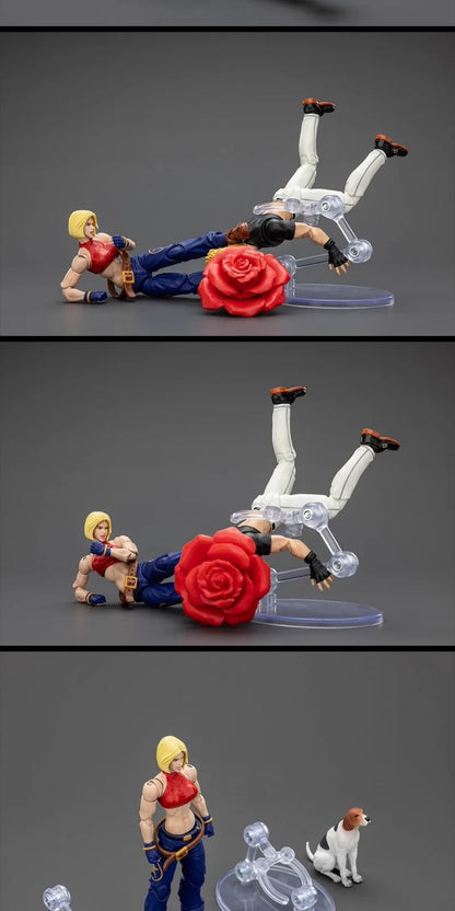 JOYTOY SNK KOF '98UM' 97 Special Team Ryuji Yamazaki Billy Kane Blue Mary 1/18 Bonecos de Ação Modelo Colecionável Brinquedo Presente para Menino
