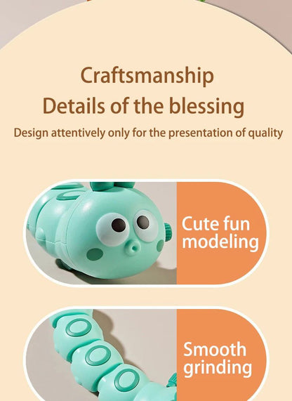 Clockwork Toy Cute Cute Cartoon Caterpillar To Help Baby Learn To Crawl Quality Fall