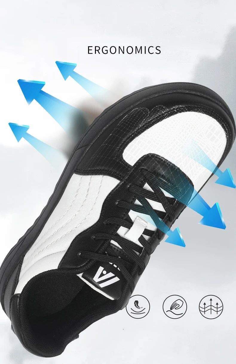 2025 New Mens Casual Shoes Leather Fashion Breathable Sneakers Anti Slip Travel Shoes Lace Up Flats Shoes Comfortable Men Shoes