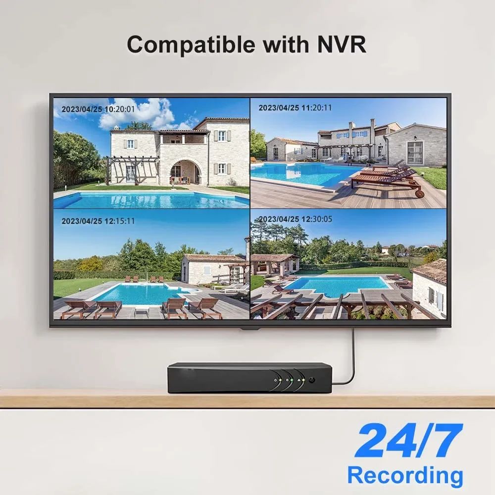 9MP Three Lens Dual Screen PTZ ICsee Alexa NVR Security CCTV WiFi Camera Outdoor8X Zoom Security Camera 4K Video Surveillance