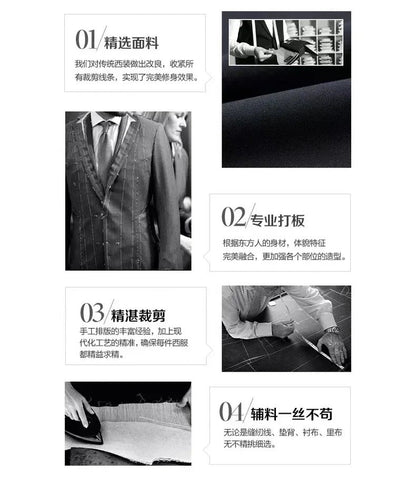 S-8XL (Blazer+ Pants) Men's Fashion Business Casual Outdoor Gentleman Trend Single Breasted Wedding Slim-fit British Style Suit