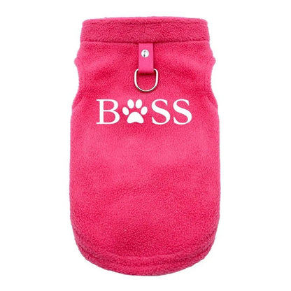 Roupas para cães BSS, casaco de outono inverno, colete quente de lã para cães pequenos Chihuahua Bulldog, jaquetas, fantasias e suprimentos