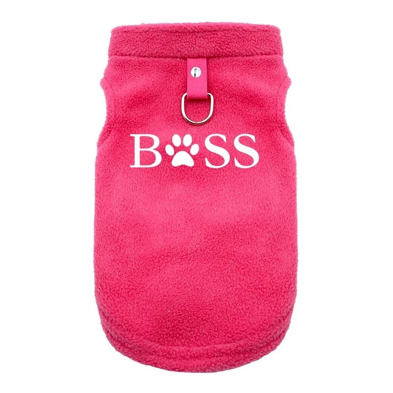 Roupas para cães BSS, casaco de outono inverno, colete quente de lã para cães pequenos Chihuahua Bulldog, jaquetas, fantasias e suprimentos