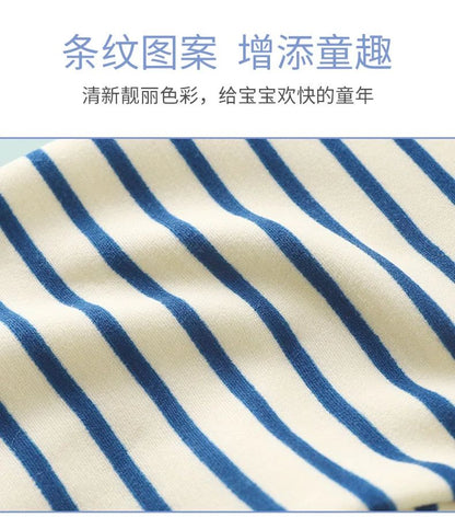 Newborn Infant Pants Thicken Keep Warm in Winter Baby Clothes Bebe Boy Girl Striped Leggings Kids Unisex Trousers