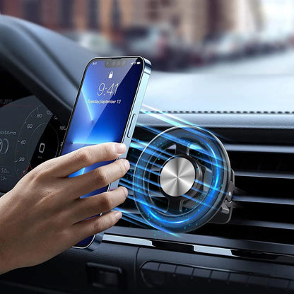 Magnetic Car Phone Holder Stand Magnet Car Mount Support GPS Mobile Bracket in Car For Macsafe iPhone 14 13 12 11 Samsung Xiaomi