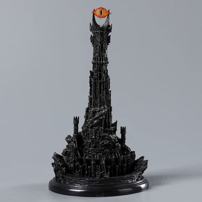 Barad-dûr Torre Olho de Sauron PVC Figura Modelo Boneco Brinquedo Colecionáveis Figuras
