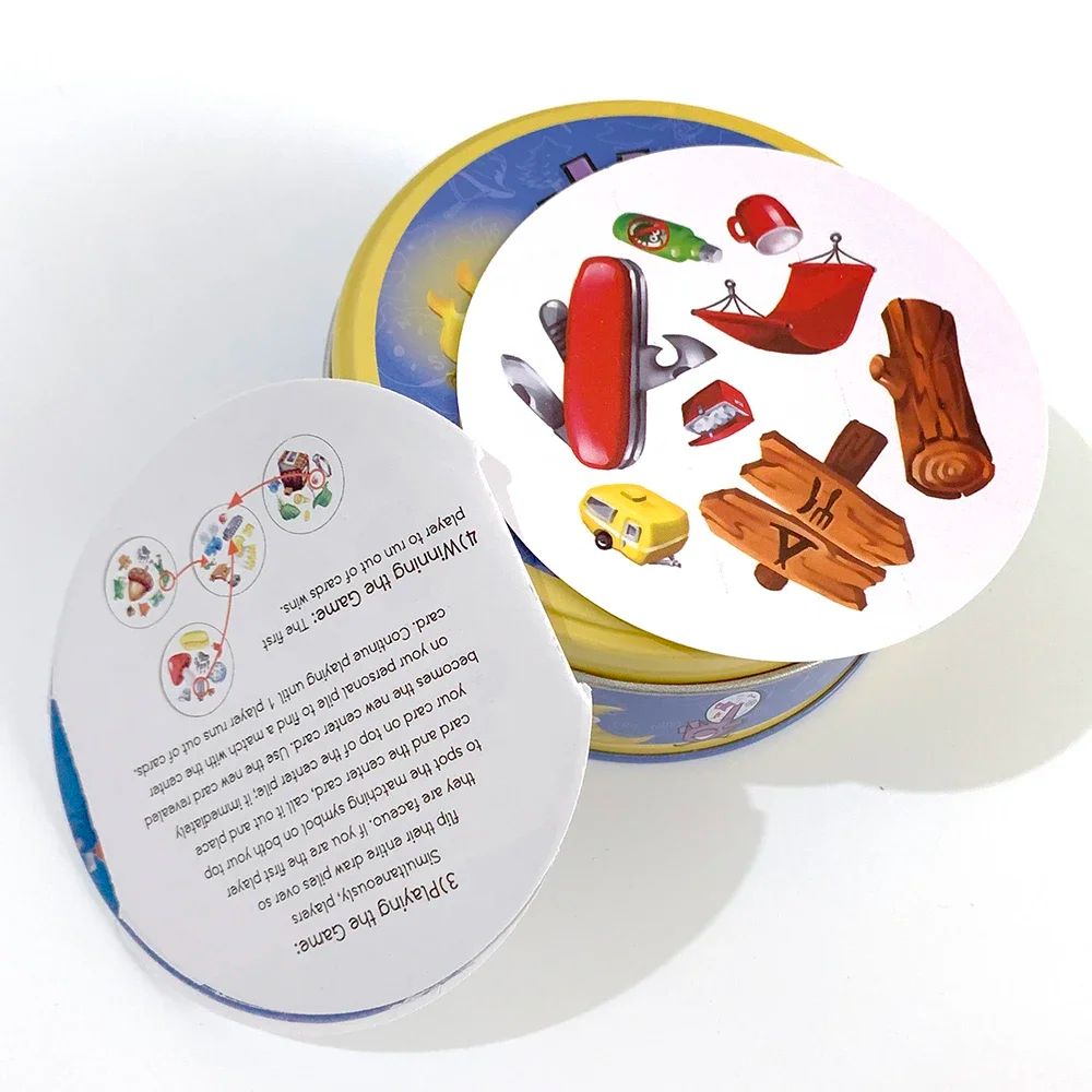 Disney 100 YEARS of WONDER Card Board Games Iron Box Toys Family Funny Holidays Camping Sports Friends Christmas Halloween Gifts