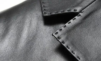 Thin Men's Suit Jackets Coat Short Cropped Male Blazer Leather Slim Fit Premium Simple Breasted New In Fashionable Elegant