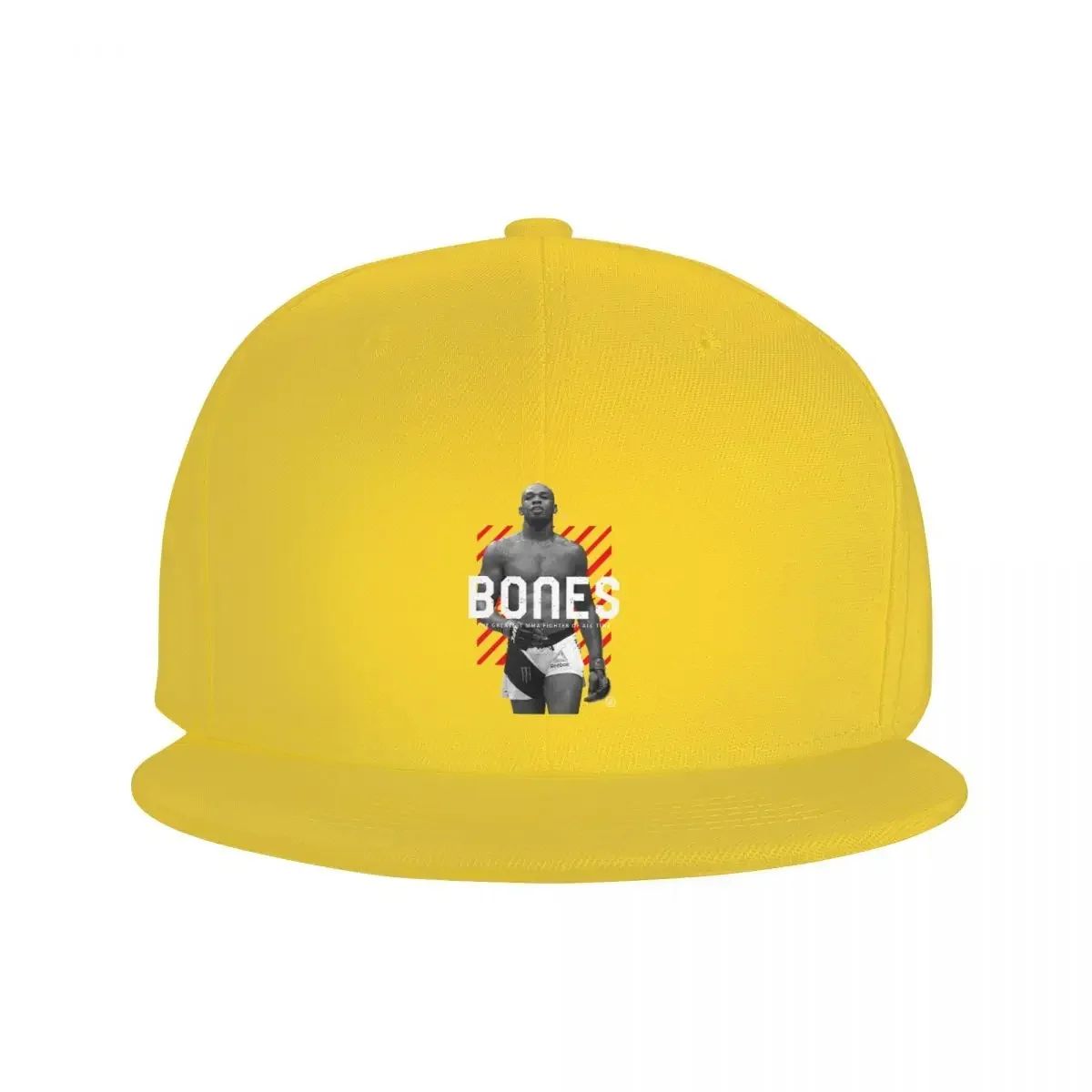 Boné de beisebol ajustável hipster engraçado Jon Jones The Bones Snapback Cap