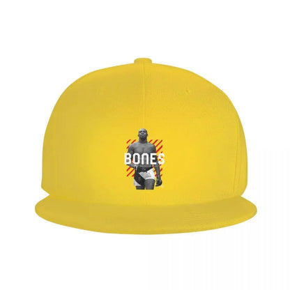 Boné de beisebol ajustável hipster engraçado Jon Jones The Bones Snapback Cap