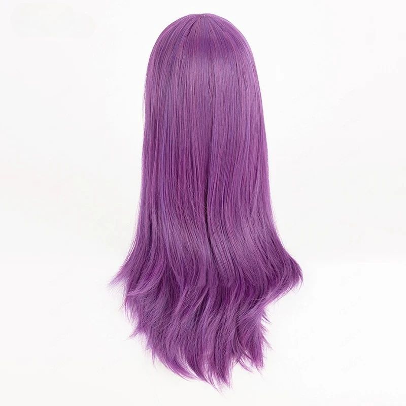 Anime Cosplay Kamishiro Rize Cosplay Wig 70cm Purple Rize Kamishiro Wigs Heat Resistant Synthetic Hair Wigs Halloween Party