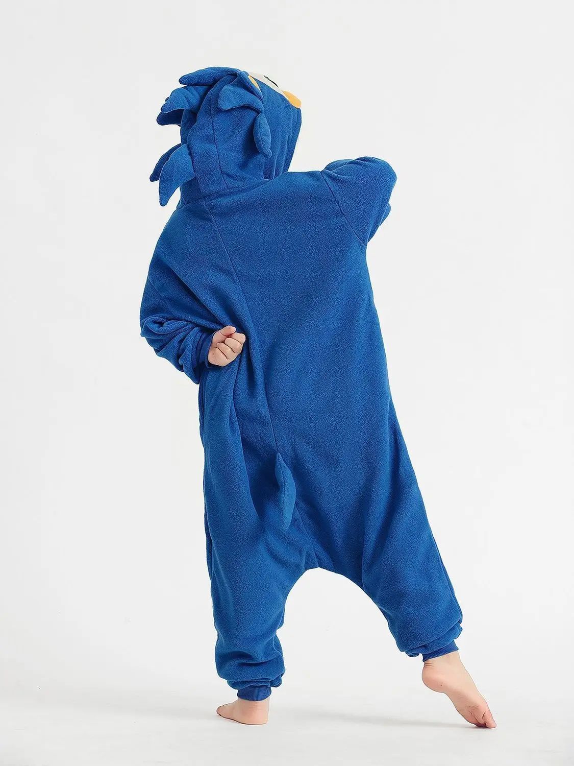 Girls Boys Cartoon Sleepwear Kids Children Cute Sonic Onesies Animal Flannel Pajamas For Christmas Halloween Party