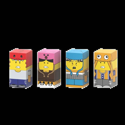 Conjunto de Blocos de Montar do Personagem de Jogo Popular Floresta 99 Noites Brinquedo de Montagem Série Animais Presente de Construção Criativo Display de Mesa