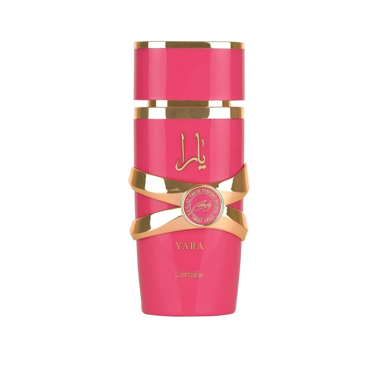 Yara Candy by Lattafa Baunilha, Frutado, Cítrico, Floral Eau de Parfum para Mulheres Longa Duração 3.4oz/100ML