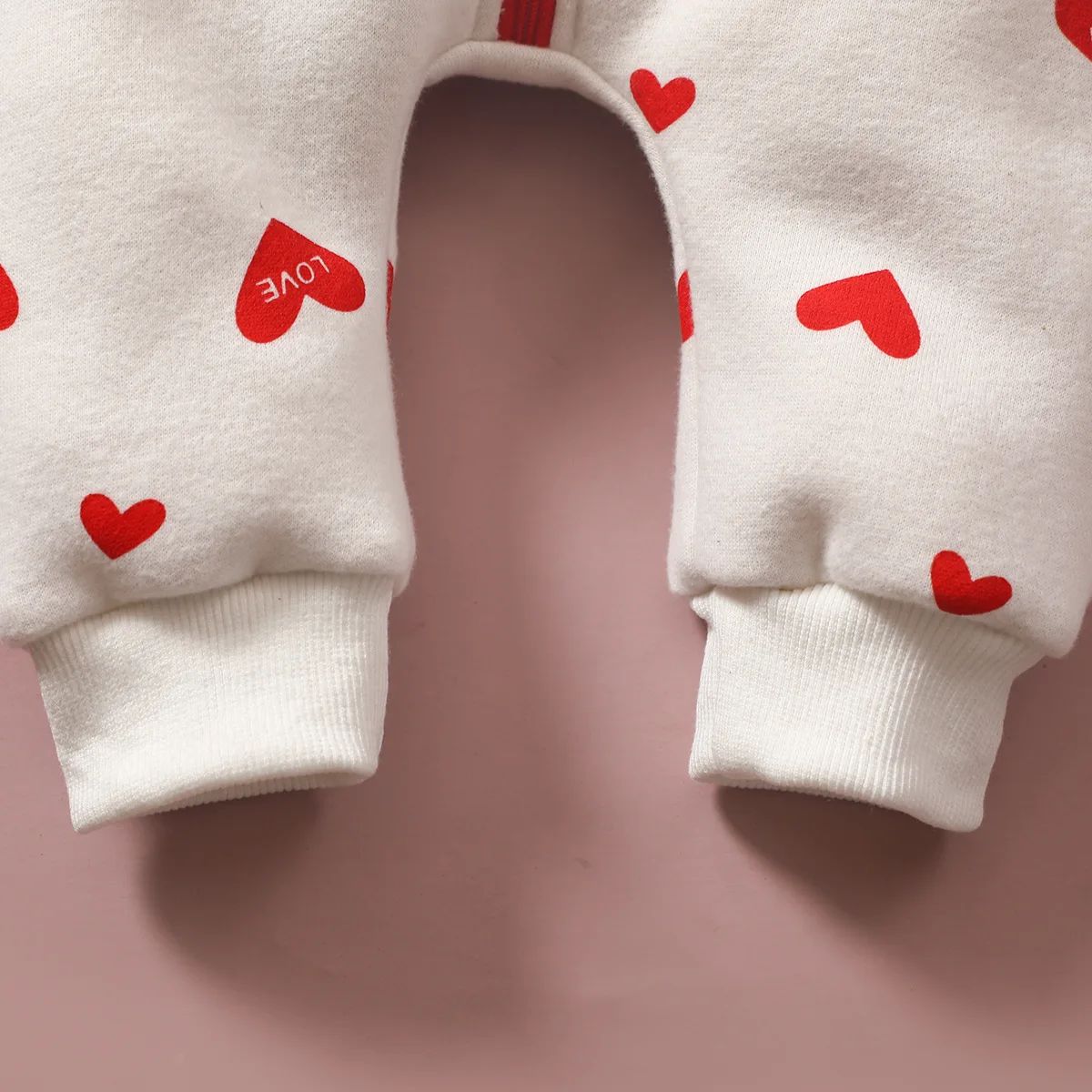 Newborn Baby Romper Love Printed Clothes Hooded Children Girl 0-1 Years Autumn Spring Infant Boy Jumpsuit Outfits 3 6 Months