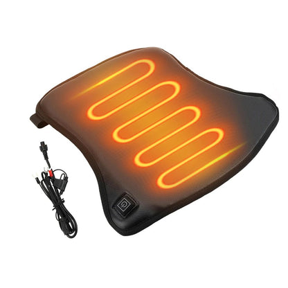 Assento aquecido KEMITOUR 12V para motocicleta, universal para ATV Raptor 700, para R1200GS F800GS MT07 MT09, capa de assento para aquecer no inverno