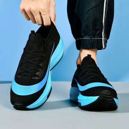 2025 Nova Moda Tênis Masculino Casual de Corrida em Malha, Esportivo para Uso Externo, Tênis Leve Masculino para Corrida e Tênis