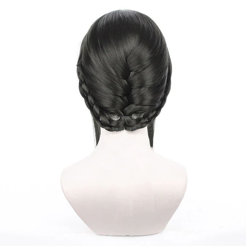 Anime spy x family Yor Forger Cosplay Costumes Red Sweater Dress Suit Casual Wear Black Braid Wig Halloween Costume For Women