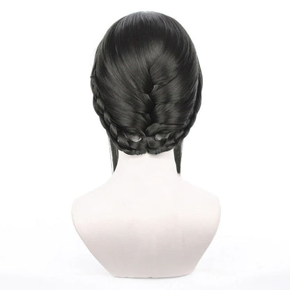 Anime spy x family Yor Forger Cosplay Costumes Red Sweater Dress Suit Casual Wear Black Braid Wig Halloween Costume For Women
