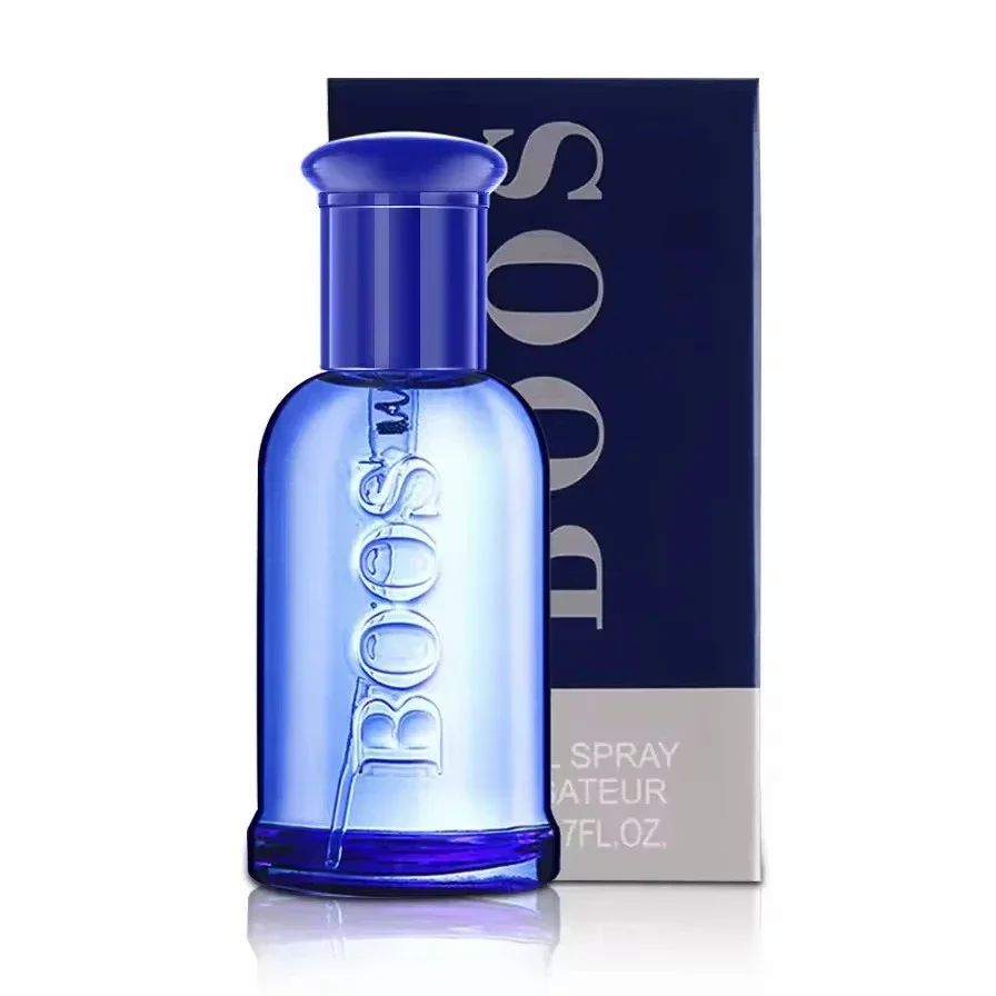 Perfume Masculino 50ML Autoconfiança Colônia Perfume Atomizador Tentação Fresca Cavalheiro Parfum Fragrância Masculina Colônia Mais Vendida
