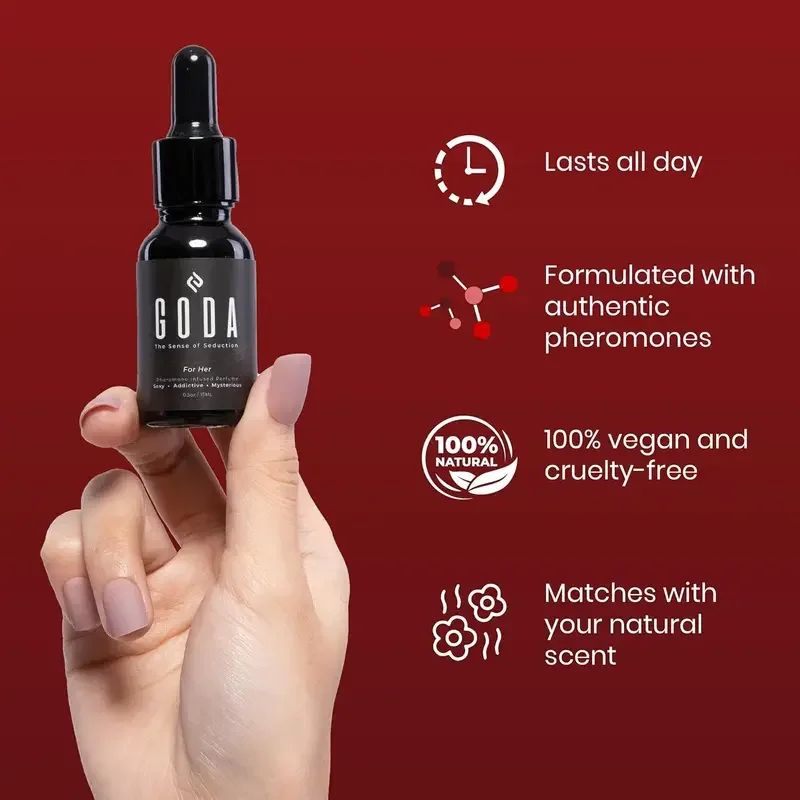 Óleo essencial GODA 15ml para homens e mulheres, presente de aniversário, para aumentar a atração