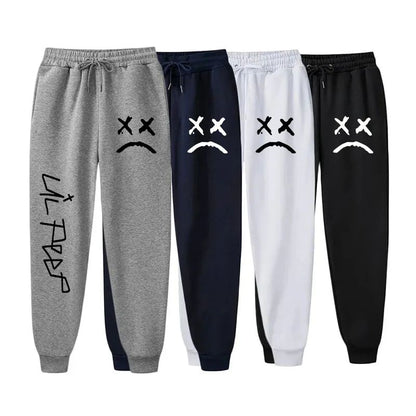 Calça de corrida estilo novo Lil Peep Cry Baby masculina, macia, para musculação, joggers, moletom, calças compridas, treinamento esportivo