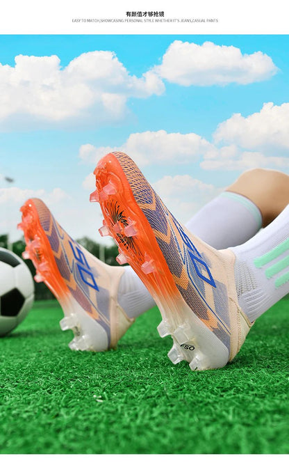 Men Football Boots Professional Society Cleats Original TF/FG Top Quality Indoor Soccer Shoes Booties Comfortable Sneaker Tenis