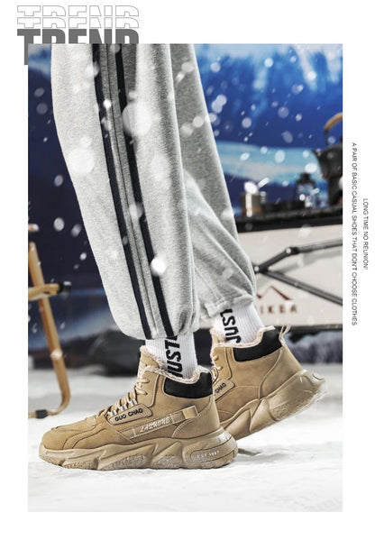 Winter Sport Shoes for Men Sports and Leisure Loafers Ankle Boots Casual Shoes Casual Sneaker Platform Sports Shoes Fashion New