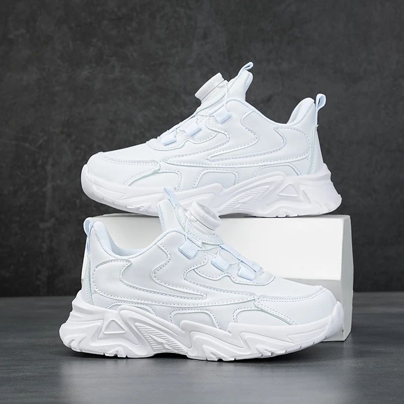 2023 Kids Running Shoes Girls Sneakers Boys Casual Sneaker Child Autumn Trainers Kids White Shoes Children Sports Shoes for Boys