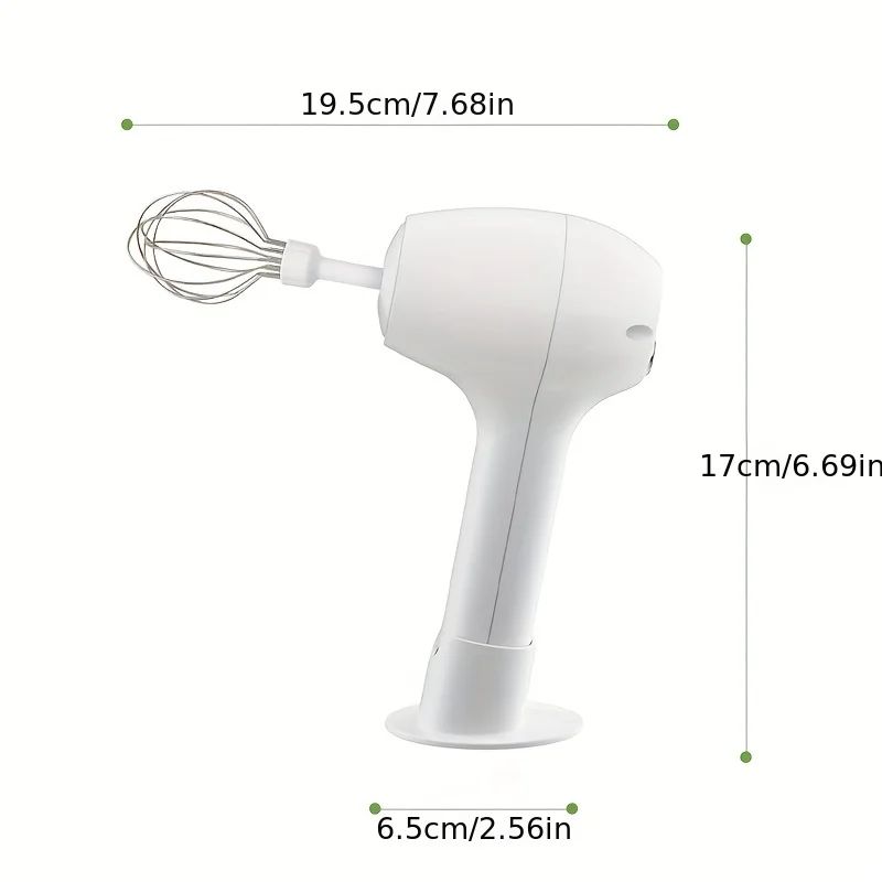 Mixer de Alimentos Elétrico Portátil Sem Fio Batedor de Ovos Automático Batedor de Manteiga Creme Vertical Misturador de Mão Sem Fio para Cozinha