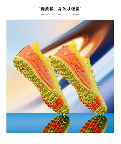 New Men Football Boots Cleats Long Spikes Outdoor Sport Soccer Shoes Adult Training Boys Non Slip Breathable Match Comfortable