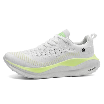 Tênis Feminino Mesh Conforto Tênis Esportivo Masculino 2024 Corrida Placa de Carbono Amortecimento Treino Esportivo Calçado de Corrida Unissex