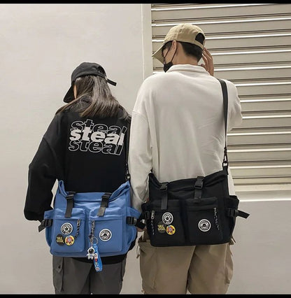 Japanese Harajuku School Bags for Teenage Girls Casual Fashion Crossbody Bag New Trendy Shoulder Bag Student Backpack Hand Bags