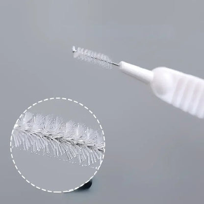 10/20/30 PEÇAS Escovas para Bico de Chuveiro de Fácil Limpeza Escovas de Micro Nylon para Bico de Chuveiro Ferramentas de Limpeza Anti-entupimento Acessórios de Banheiro