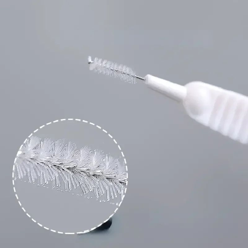 10/20/30 PEÇAS Escovas para Bico de Chuveiro de Fácil Limpeza Escovas de Micro Nylon para Bico de Chuveiro Ferramentas de Limpeza Anti-entupimento Acessórios de Banheiro