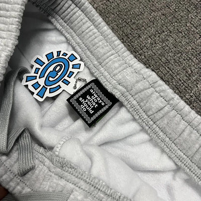 American High Street Black Sweatpants ADWYSD Pants Sunroll Fleece Zipper Pocket Men Women Cleanfit Trousers